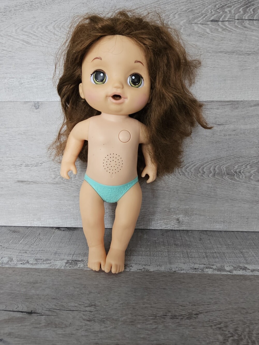 BABY ALIVE Interactive Soft Face Baby Doll Talks, Moves Lips, Blinks